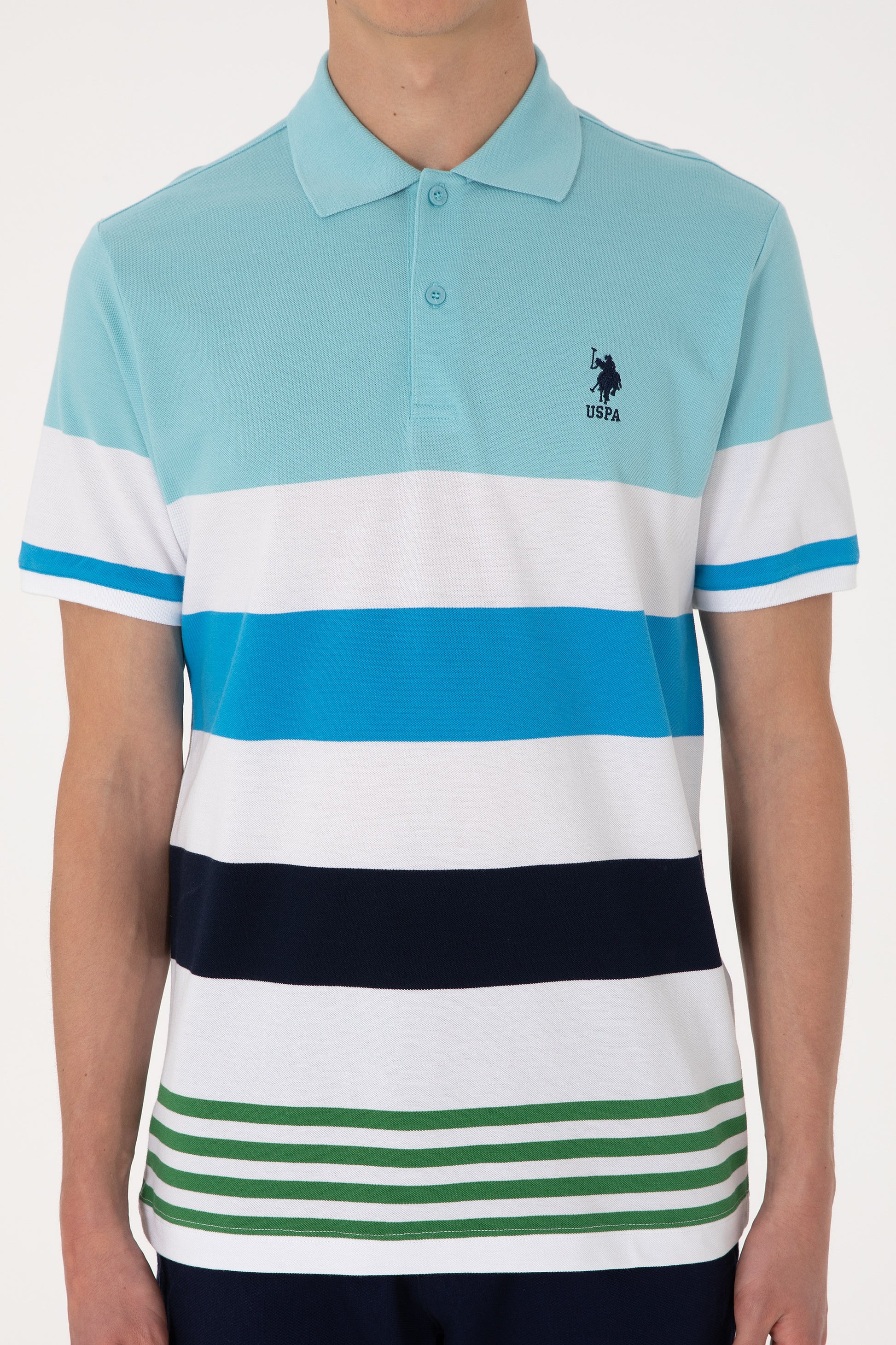 Men's Aqua T-Shirt