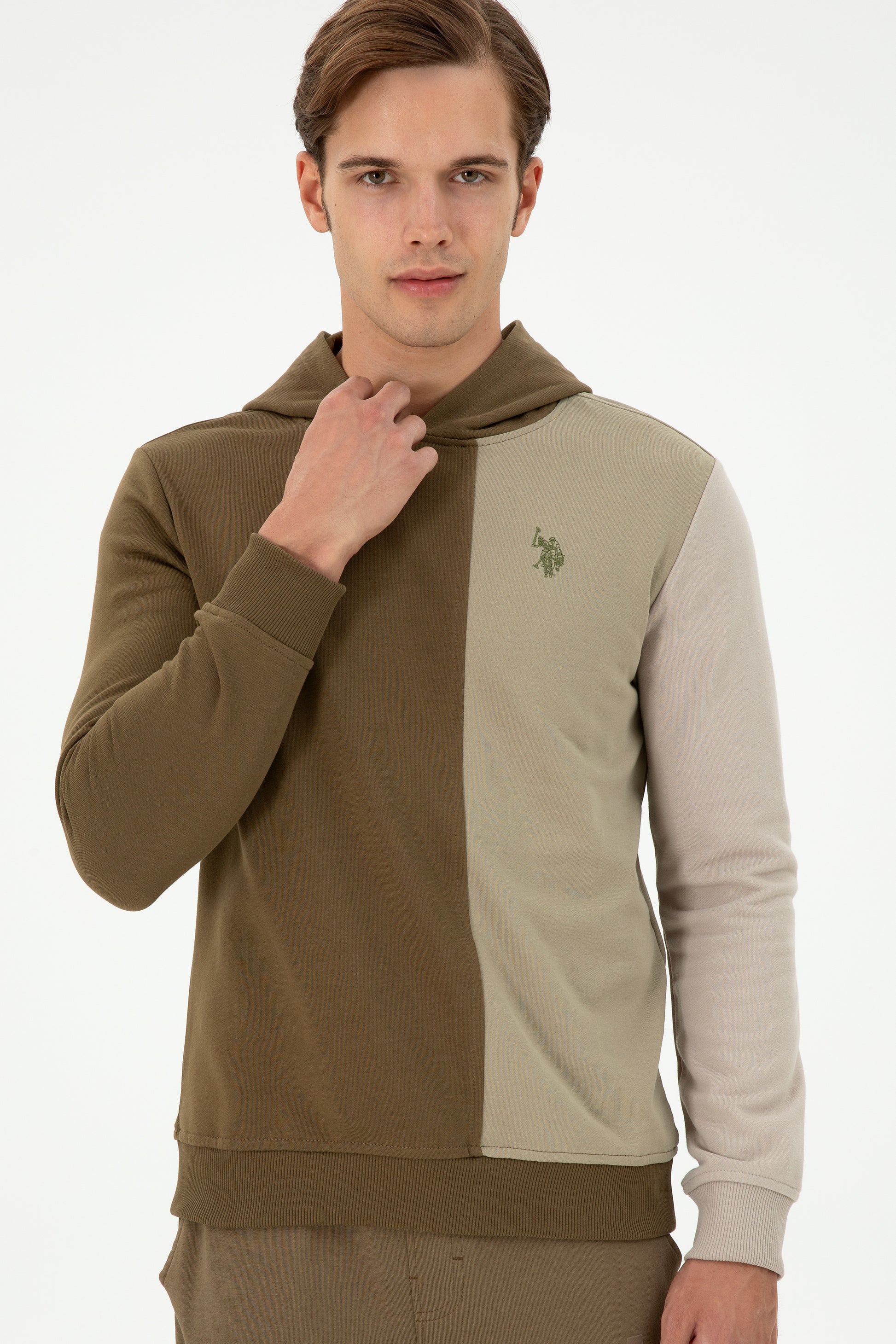 Men's Khaki Sweatshirt