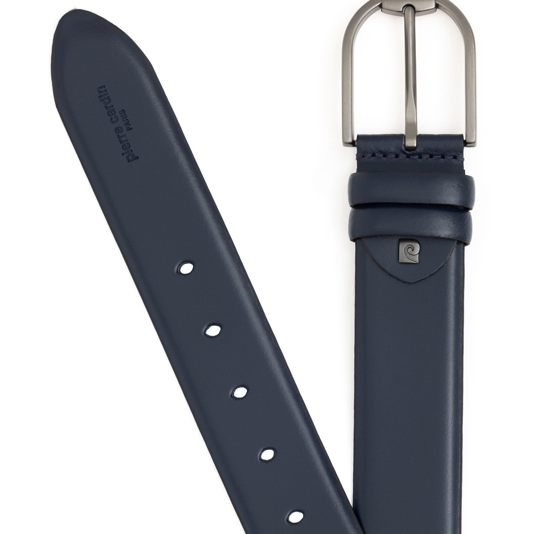 Navy Blue Denim Belt