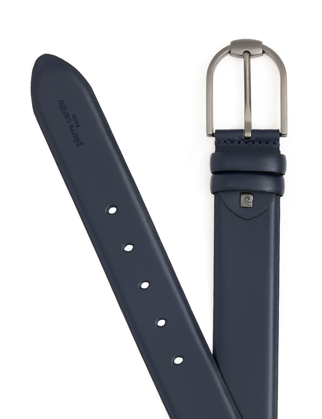 Navy Blue Denim Belt