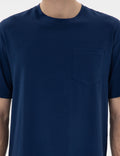 Light Navy Comfort Fit Basic T-Shirt