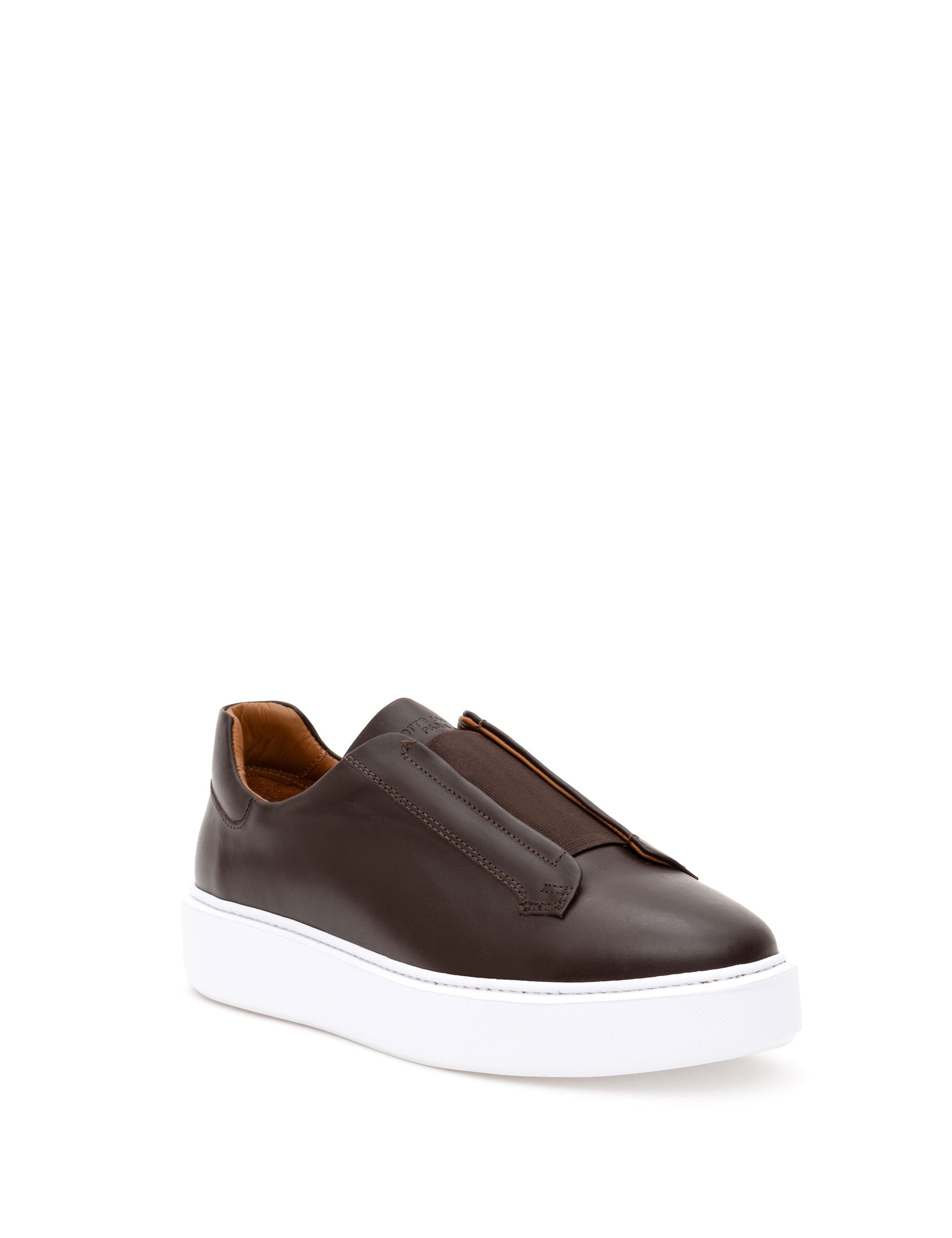 Brown 100% Leather Casual Shoes
