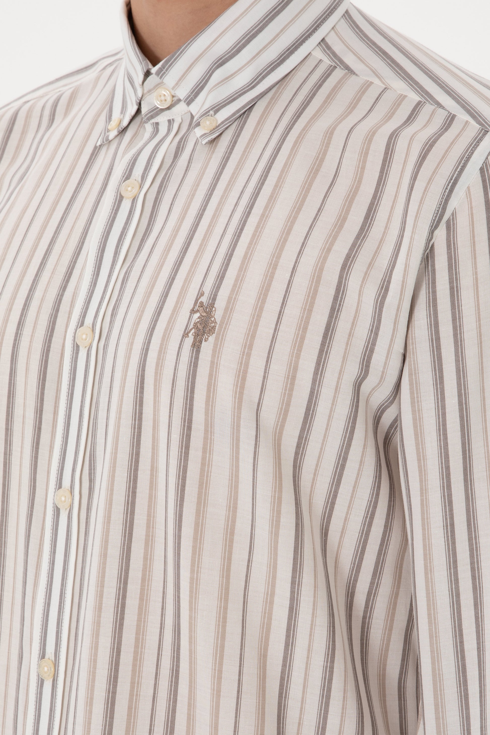 Mens Mink Long Sleeve Shirt