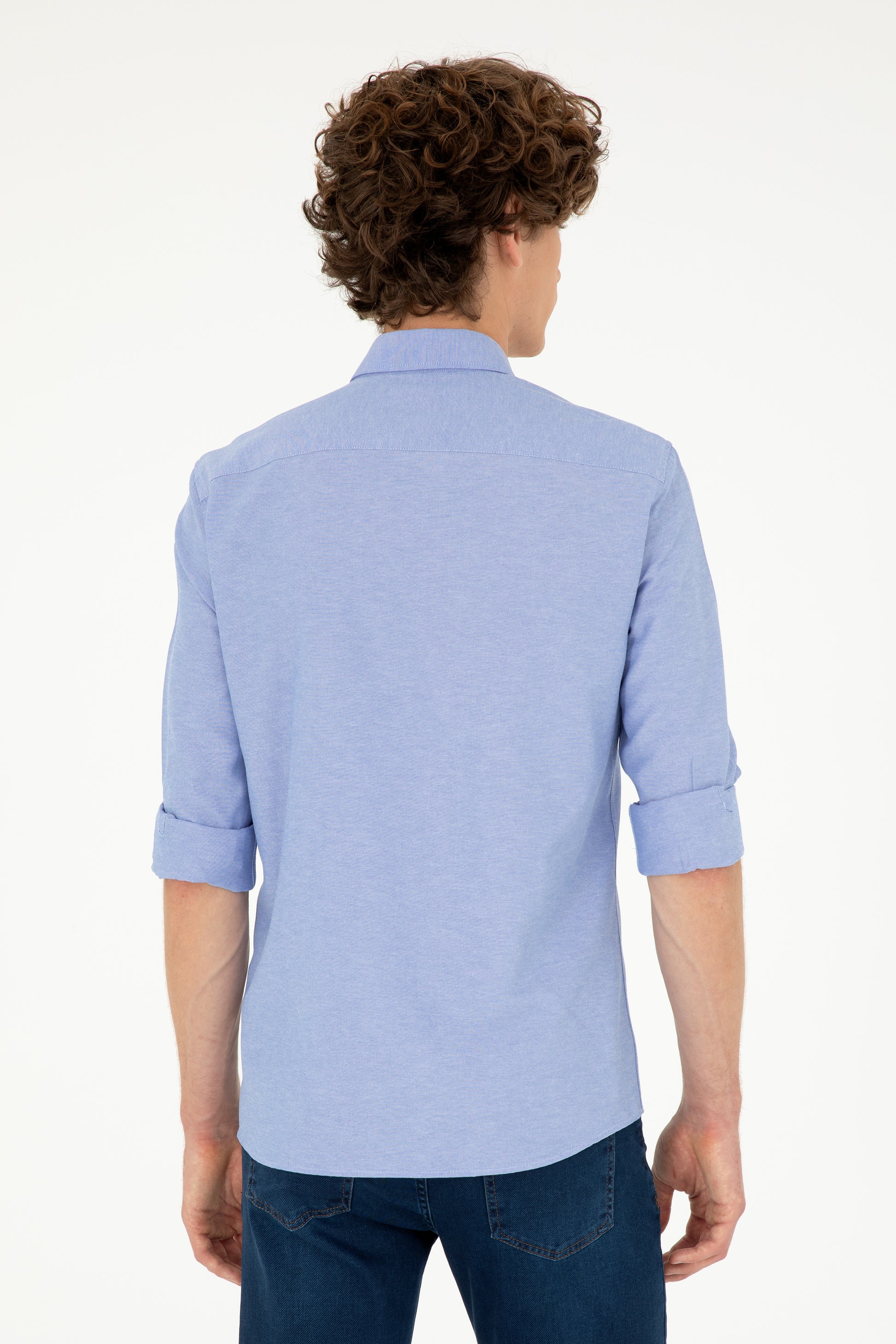 Men's Saks Long Sleeve Basic Shirt