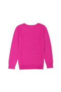 Girls' Violet Basic Sweater