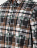 Brown Comfort Fit Lumberjack Shirt