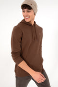 Men's Brown Basic Sweatshirt
