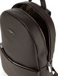 Men's Brown Leather Backpack
