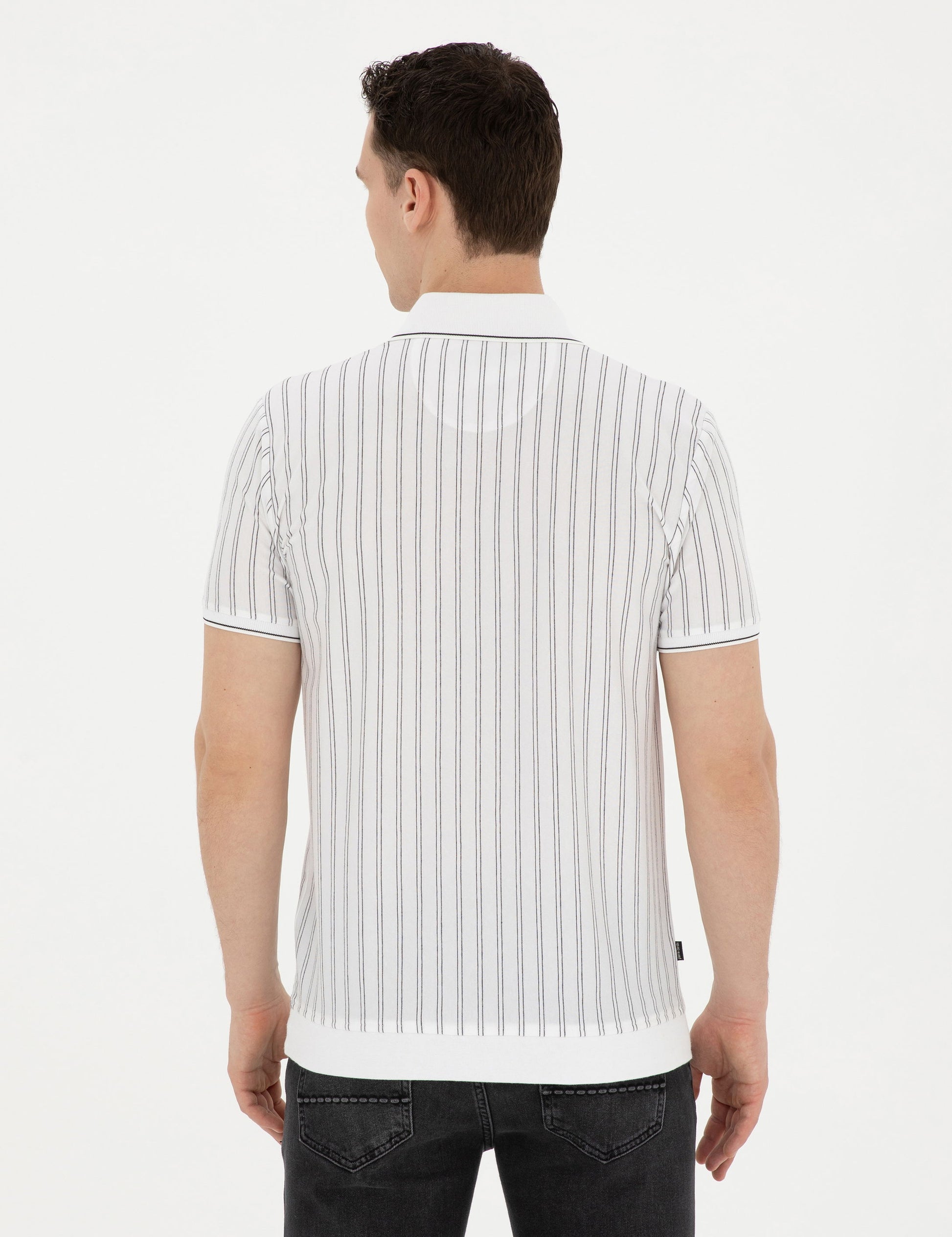 White Slim Fit T-Shirt