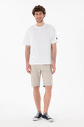 Men's Oversize Fit Crew Neck White T-Shirt