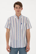 Men's Green Short Sleeve Shirt