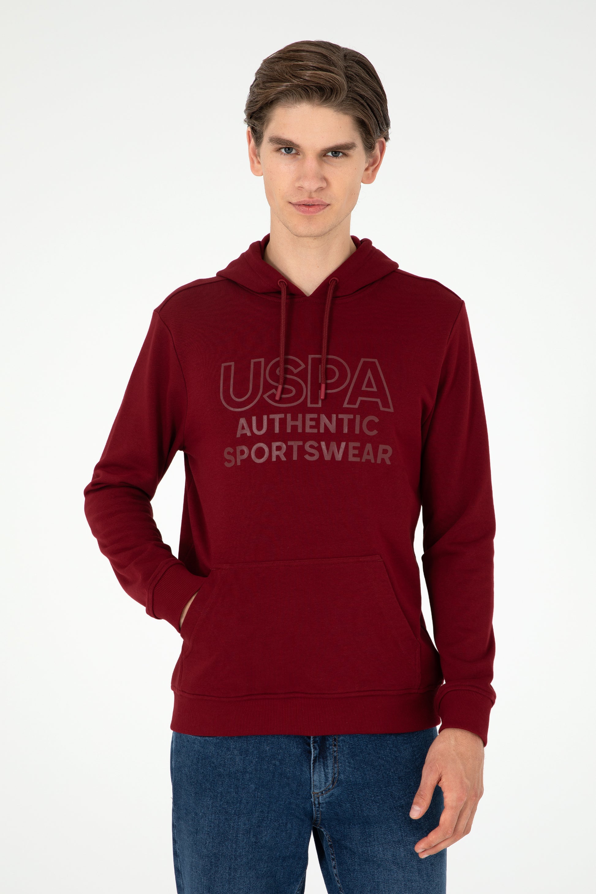 Men's Burgundy Sweatshirt