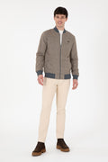 Men's Cream Canvas Pants