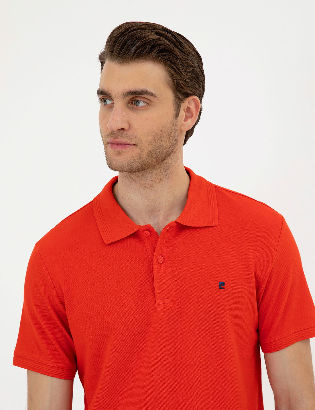 Red Slim Fit Basic T-Shirt