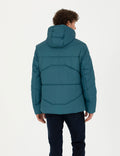 Oil Hooded Inflatable Sport Coat