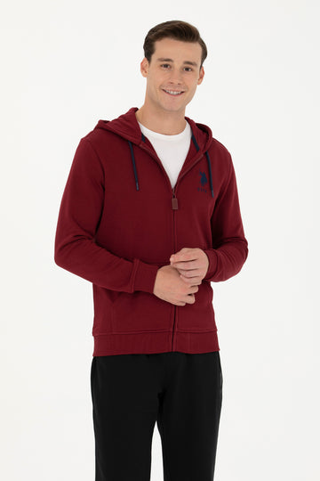 Men's Burgundy Sweatshirt