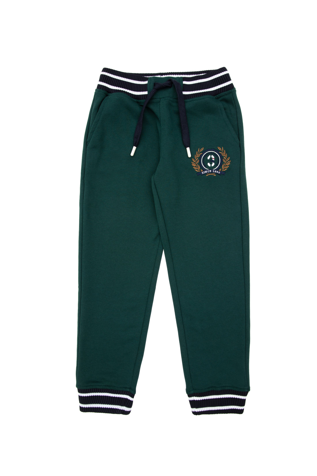Boy's Dark Green Sweatpants