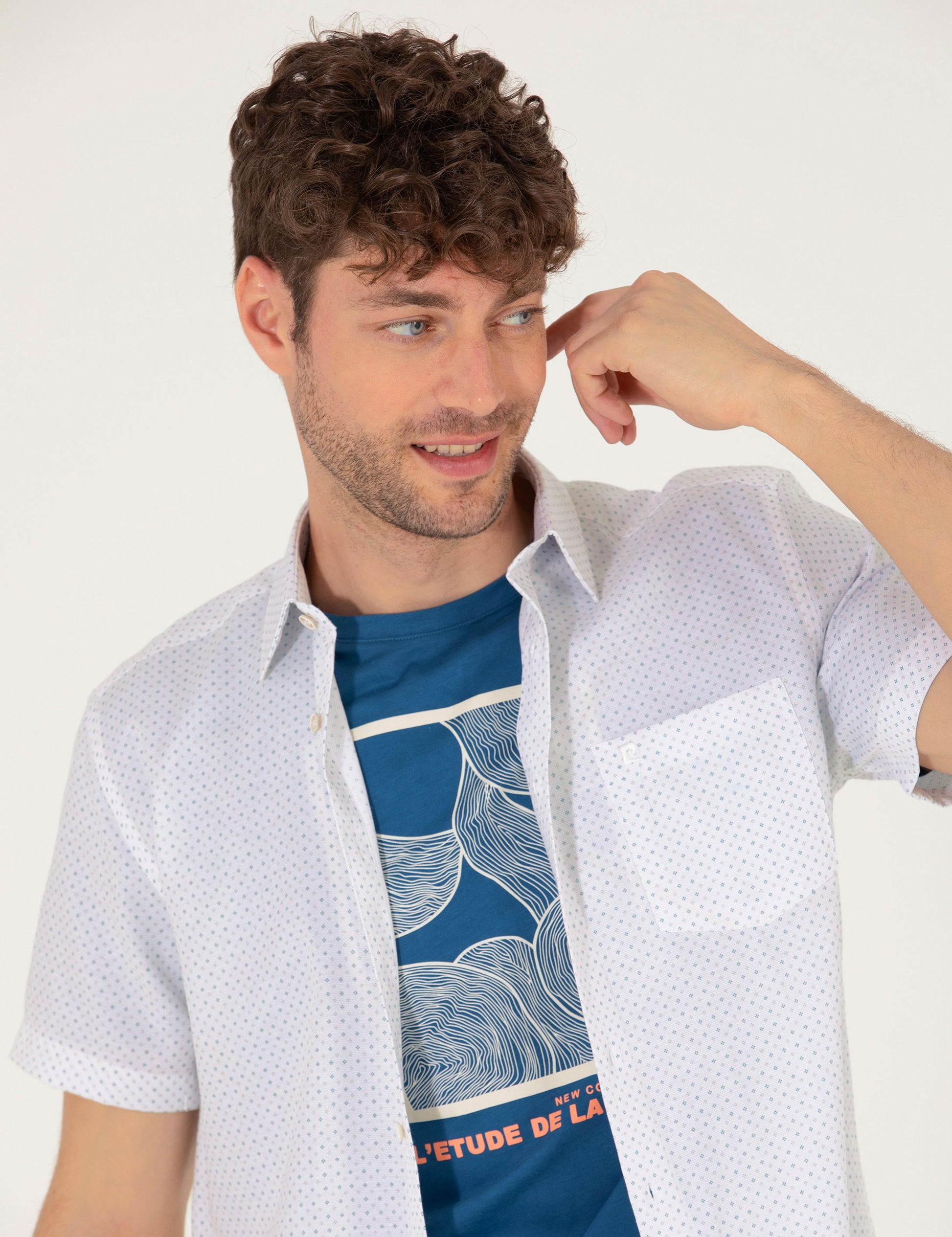 Emerald Regular Fit Short Sleeve Shirt