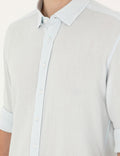 Light Blue Regular Fit Long Sleeve Shirt