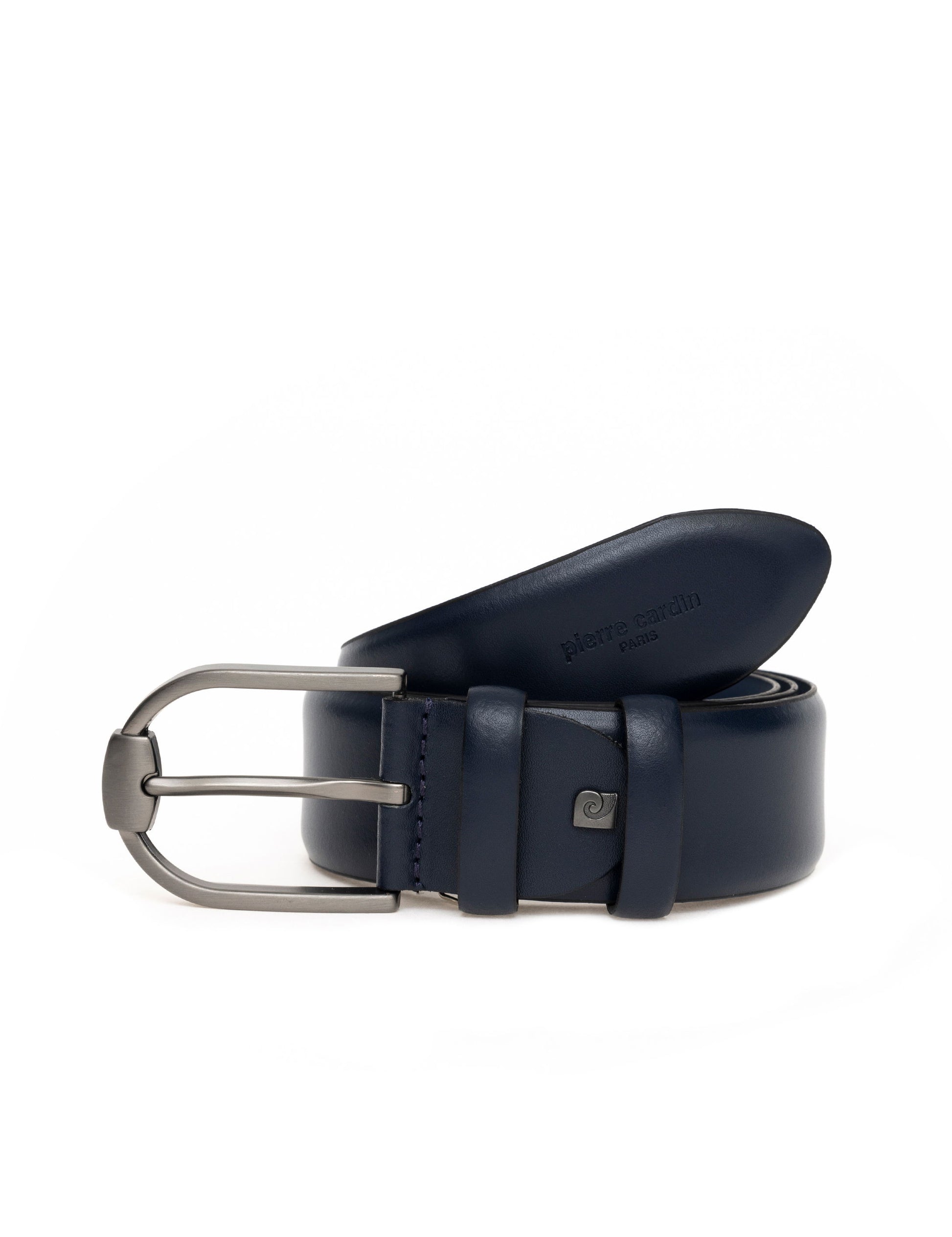 Navy Blue Denim Belt