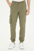 Men's Dark Khaki Canvas Pants