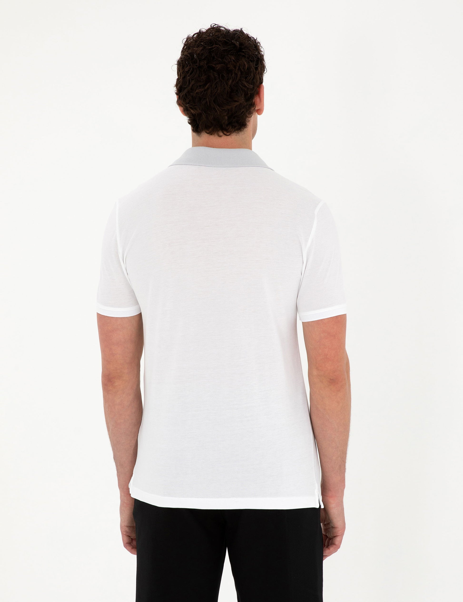 White Slim Fit T-Shirt