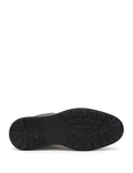 Black 100% Leather Casual Shoes