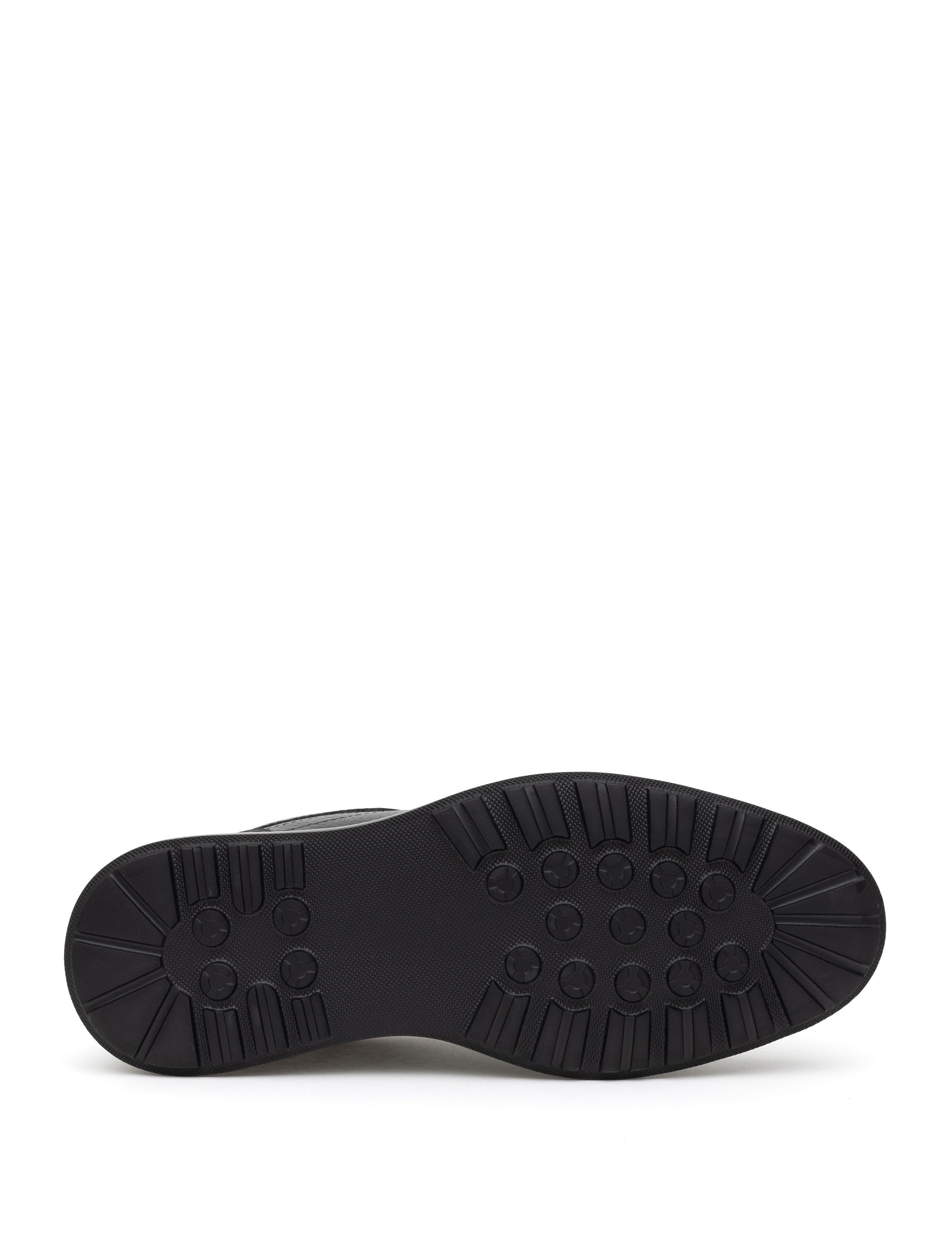 Black 100% Leather Casual Shoes