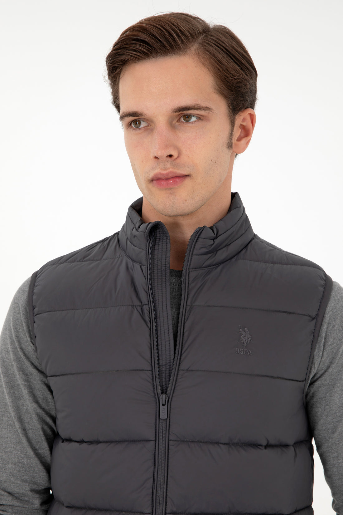 Men's Anthracite Vest