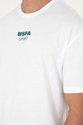 Men's Comfort Fit Crew Neck White T-Shirt