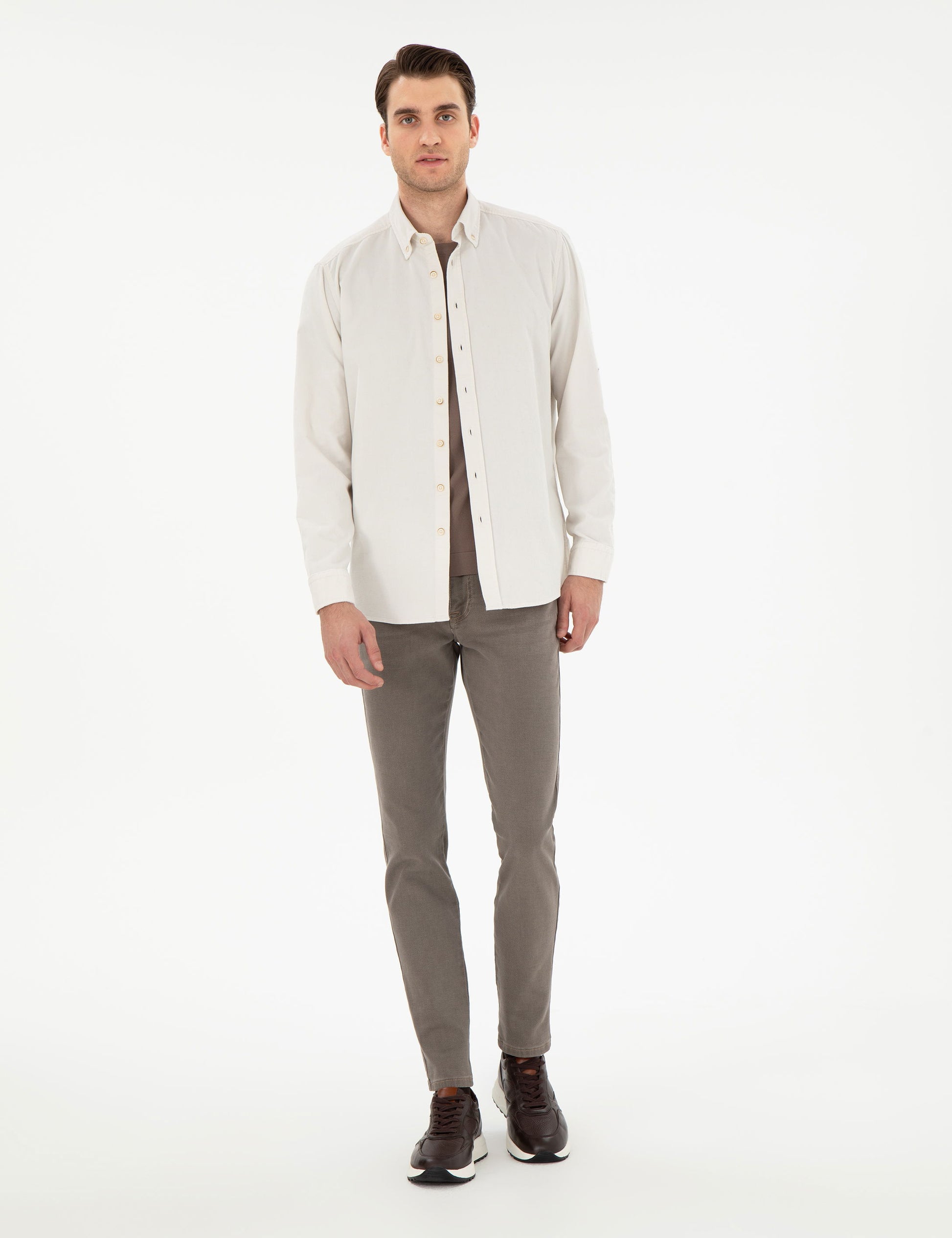 Mink Regular Fit Long Sleeve Shirt