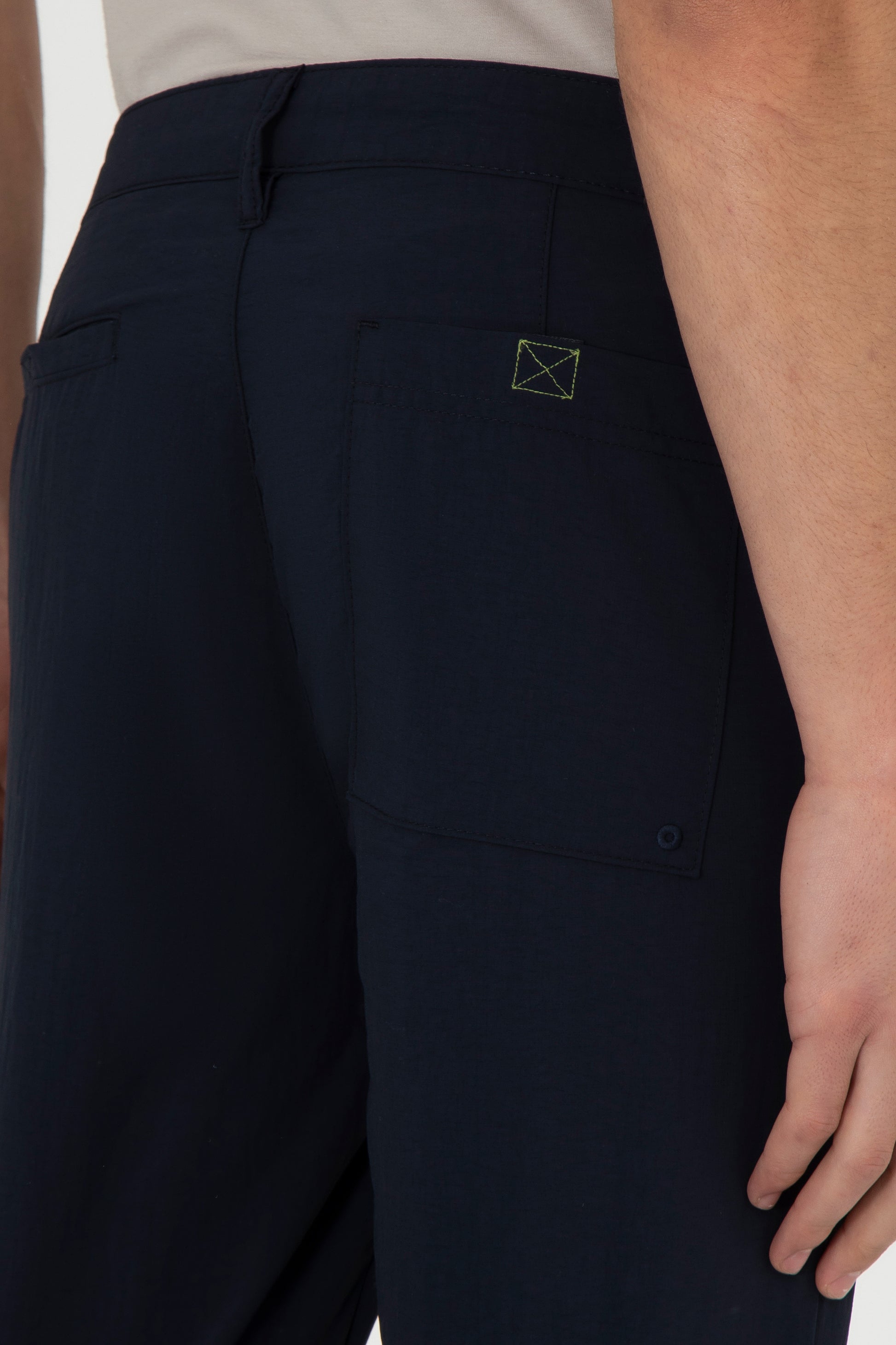 Men's Navy Blue Canvas Pants