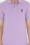 Men's Lilac Basic T-Shirt