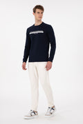 Men's Cream Sweatpants