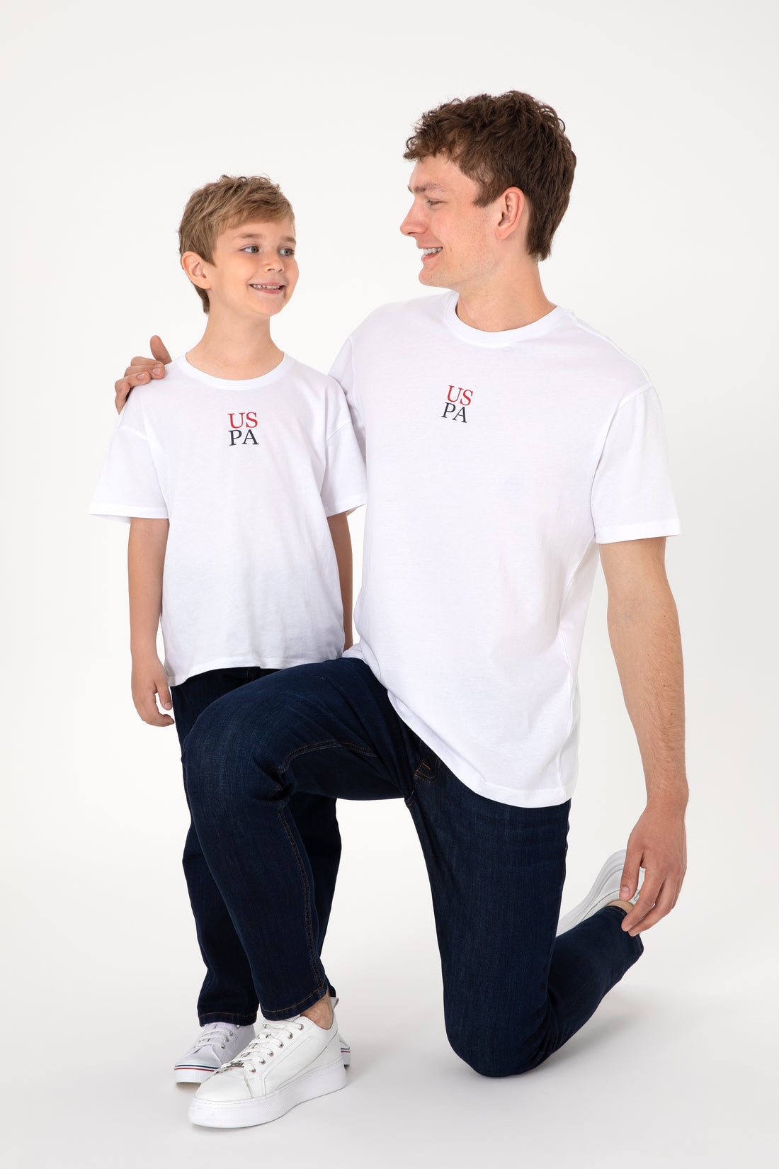 Men's Comfort Fit Crew Neck White T-Shirt