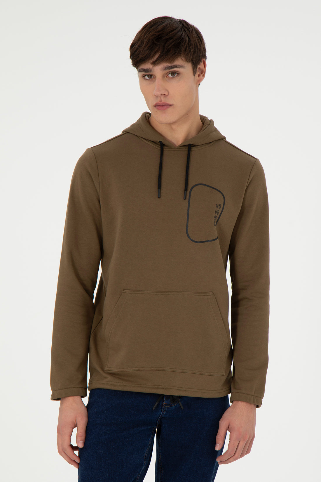 Men's Khaki Sweatshirt