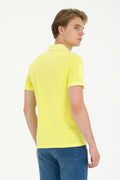 Men's Citron Basic Polo Neck T-Shirt