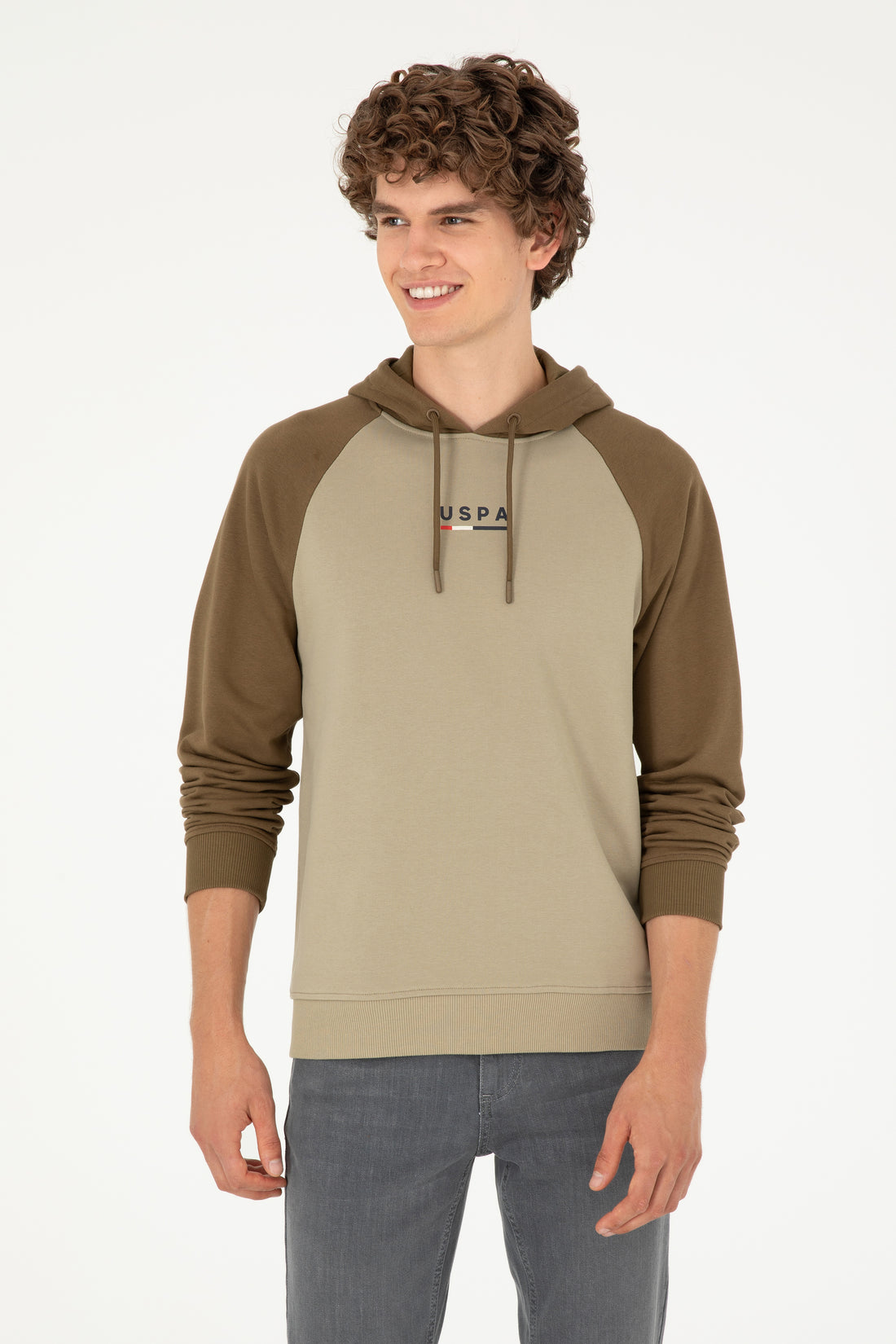 Men's Outdoor Khaki Sweatshirt