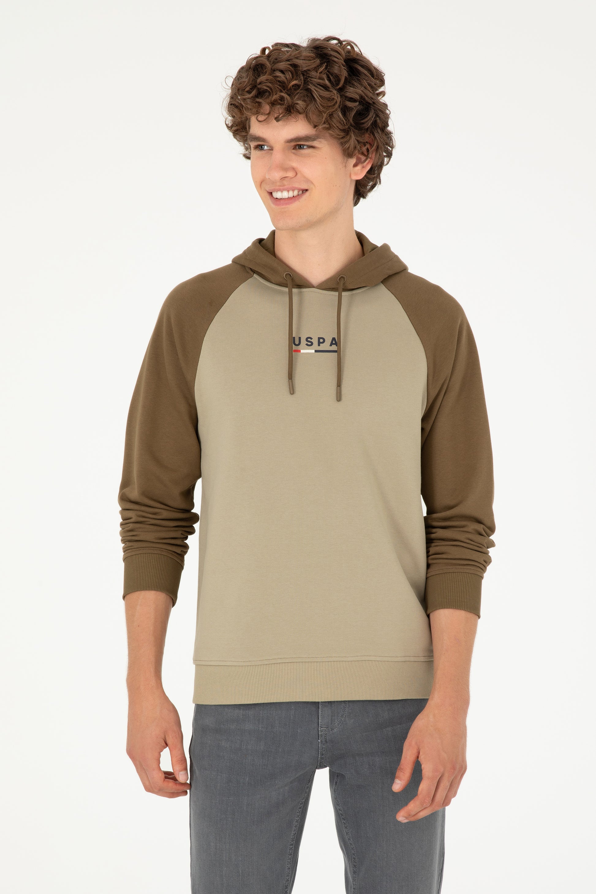 Men's Outdoor Khaki Sweatshirt