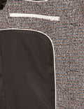 Brown Slim Fit Cashmere Coat