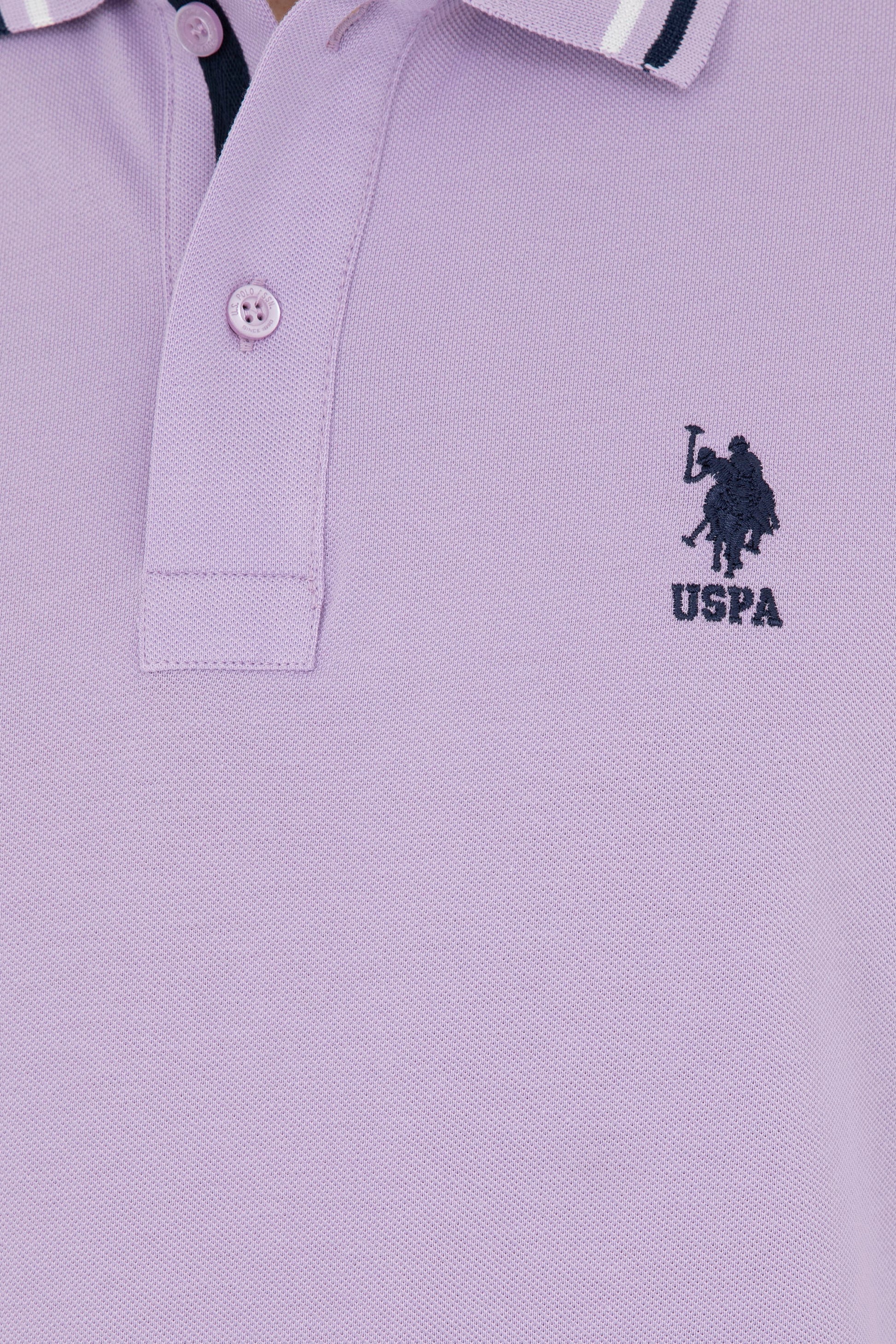 Men's Lilac Basic T-Shirt