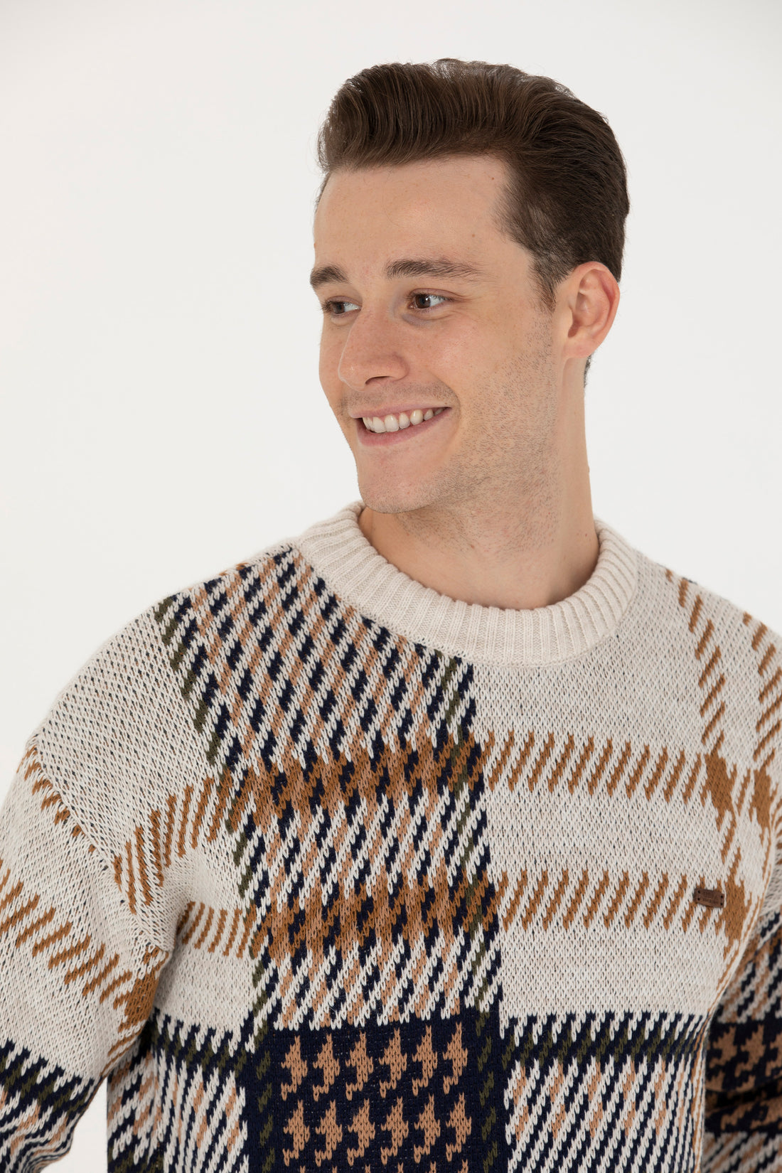 Men's Stone Melange Sweater