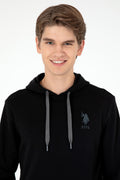 Men's Black Basic Sweatshirt