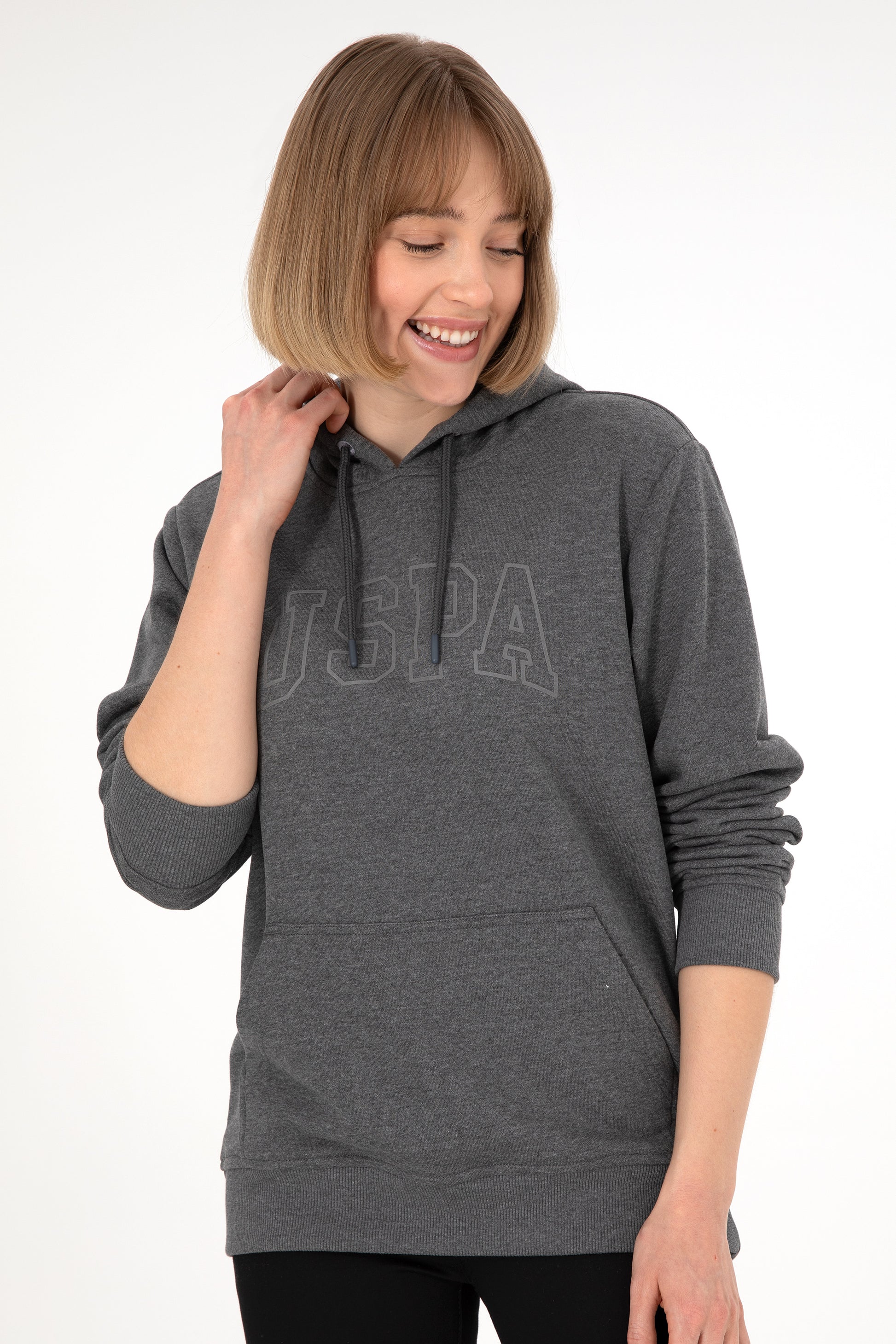Men's Anthracite Melange Basic Sweatshirt