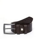 Brown Denim Belt