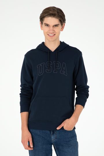 Men's Navy Blue Basic Sweatshirt