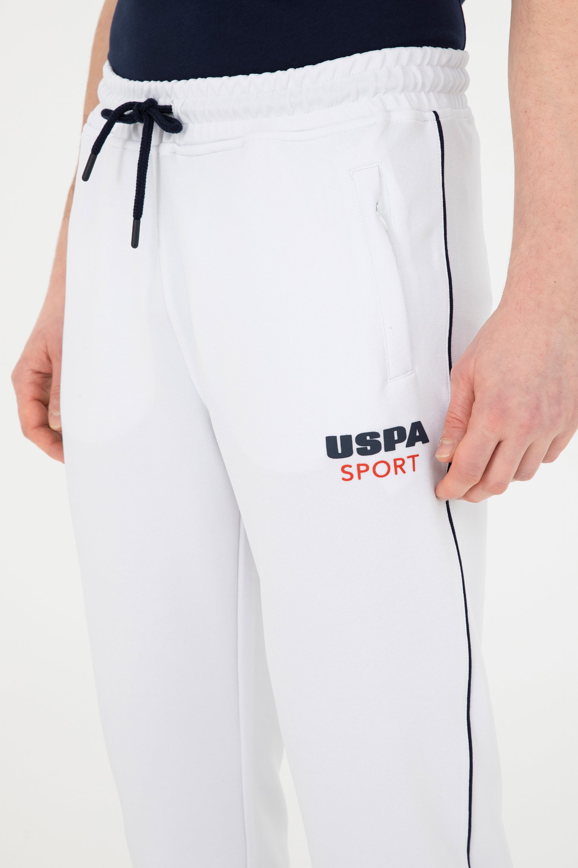 Men's White Sweatpants