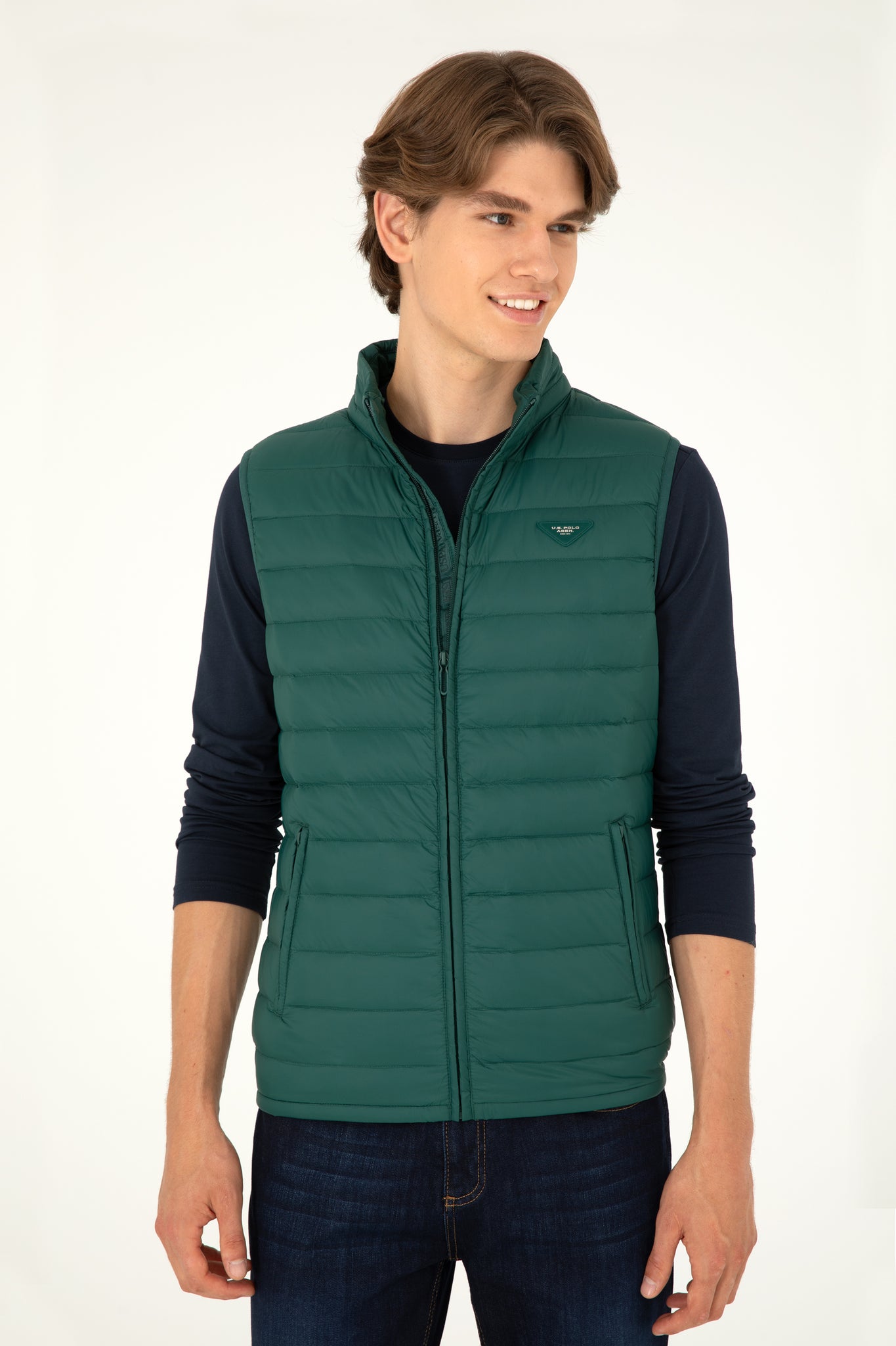 Men's Dark Green Vest