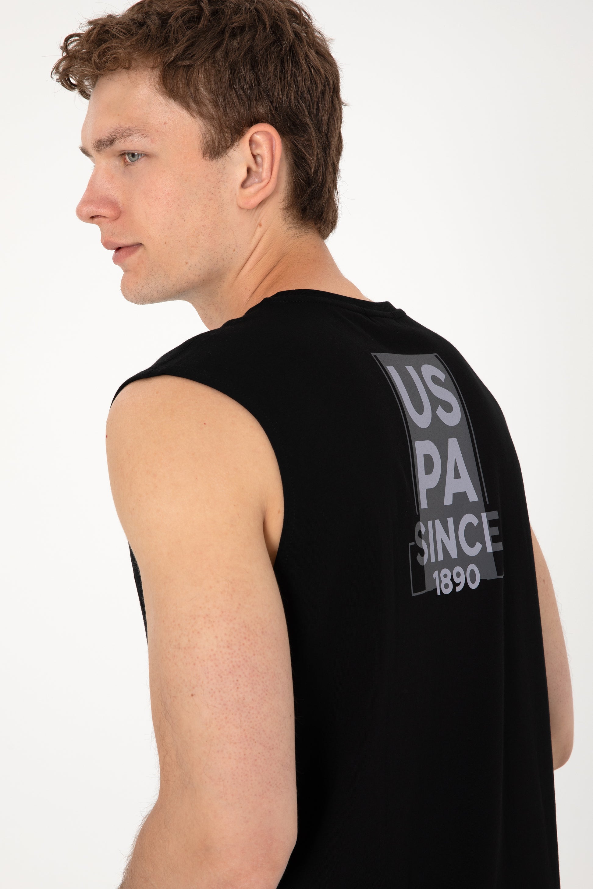 Men's Regular Fit Crew Neck Black T-Shirt