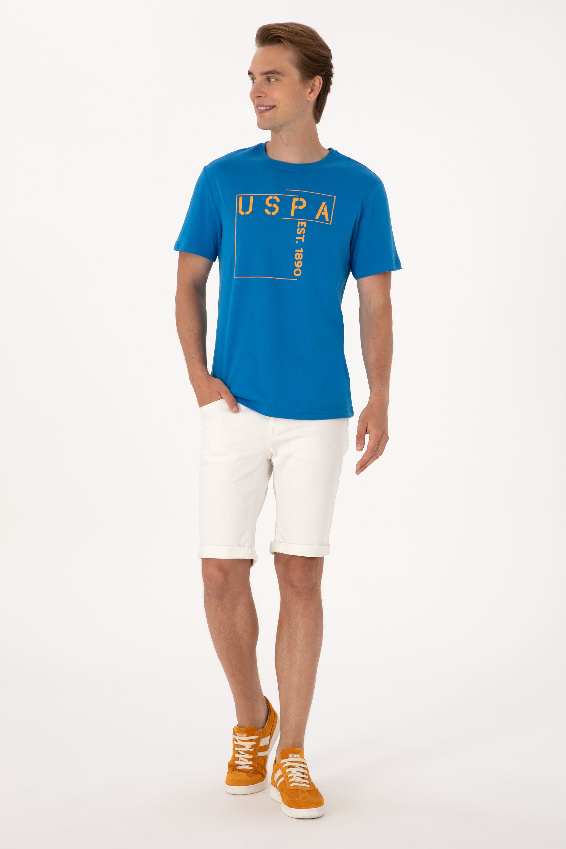Men's Cobalt Blue T-Shirt